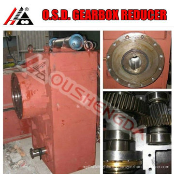 extruder gearbox of zlyj series speed reducer transmission gearbox hard surface